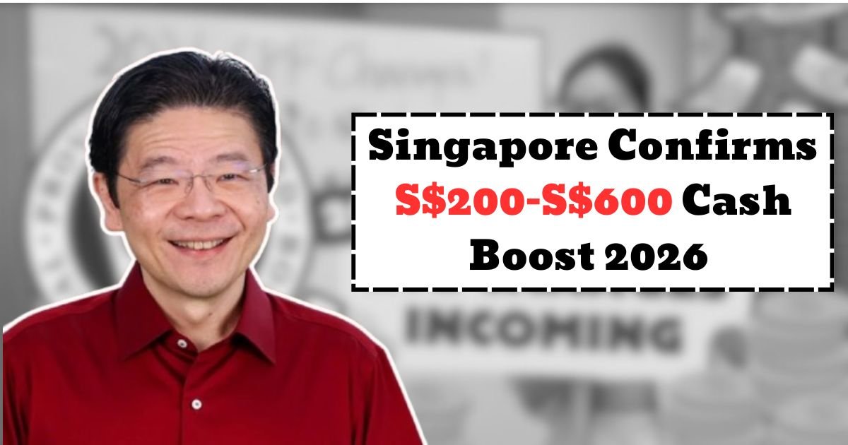 Singapore Confirms S$200–S$600 Cash Boost 2026